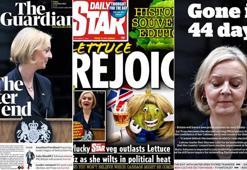 Liz Truss'ın istifası İngiliz basınında: 'Acı son', 'Ülkenin en kötü başbakanı'