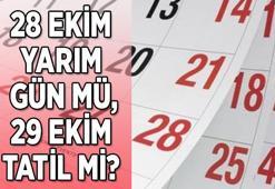 28 EKİM TATİL Mİ 2022 (iş yerleri, okullar ve özel sektör) yarım gün mü? || 29 Ekim resmi tatil mi?