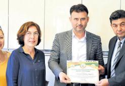 Çine’den çevreci okullara ödül