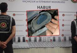 Ticaret Bakanlığı: Habur'da çok sayıda kaçak cep telefonu ele geçirildi