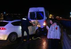 Bandırma'da trafik kazası: 1 ağır yaralı