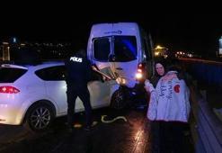 Bandırma'da trafik kazası: 1 ağır yaralı