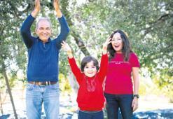 Kızının saçları zeytin dalları