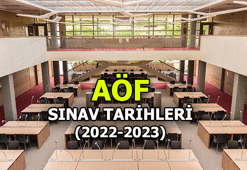 AÖF sınav tarihleri 2022 - 2023 || Güz Dönemi AÖF sınavları ne zaman yapılacak? İşte takvim