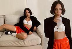 Zeynep Bastık'tan yeni pozlar! Kendini Rocky'e benzetti