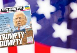Trump sırtından vuruldu! 'Trumpty Dumpty' manşetini attılar
