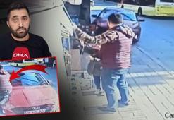 Üsküdar'da feci olay! Direksiyon dersi alan sürücü, kaldırımdaki baba ile kızına böyle çarptı