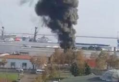 Samsun Limanı'nda patlama! Ekipler bölgeye sevk edildi