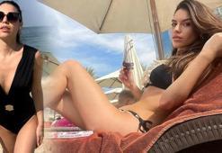 Dilara Kırmıt'tan aralık ayında deniz keyfi