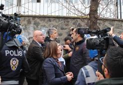 Diyarbakır’da izinsiz açıklamada gözaltı gerginliği