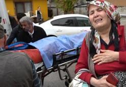Balkondan düşen kadın ağır yaralandı! Annenin feryatları yürekleri dağladı