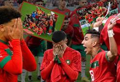 Fas'ın Dünya Kupası'ndaki peri masalı sona erdi! Katar'da tarih yazıp bir ilki başardılar