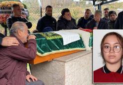 Öğrenci servisinin uçuruma yuvarlandığı kazada ölen Büşra'ya toprağa verildi