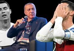 Erdoğan'dan Ronaldo açıklaması: Siyasi yaptırım uyguladılar