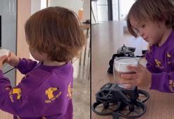 Kenan Sofuoğlu'nun 3 yaşındaki oğlu Zayn'den ilginç kahve servisi