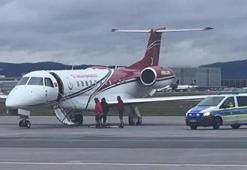 Türk hastalar Almanya’dan Türkiye’ye ambulans uçakla nakledildi