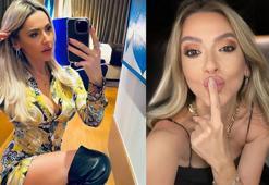 Hadise ayna karşısında poz verdi