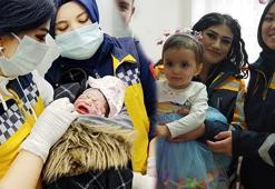 Ambulanstaki mucizeden 2 yıl sonra! Almira, yeni yaşını ekiple kutladı