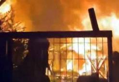 Avcılar'da restoran alev alev yandı