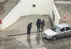 Kar yağışı başladı, birçok kent beyaza büründü
