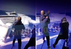 'Ege'de savaş' diye sundular! 4 dakika 44 saniyelik 'şok' görüntü