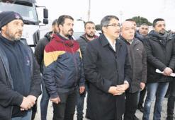 Şehzadeler’den yardım konvoyu