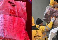 Yardım kolisinden çıkan not duygulandırdı: Gözlerimize uyku girmiyor