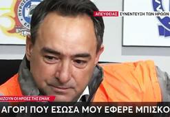 Kelimeler boğazında düğümlendi! 'Küçük bir çocuk yanımıza geldi'