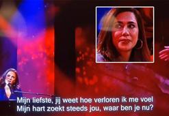 Hollanda televizyonları canlı yayınladı: 'Gönlüm hep seni arıyor, neredesin sen!'