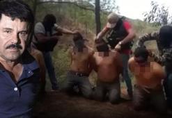 El Chapo'nun adamlarına infaz! 26 saniyelik görüntü kan dondurdu