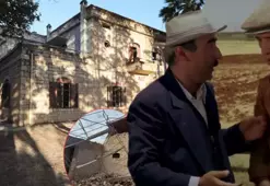 'Kibar Feyzo'nun çekildiği Reyhanlı'daki tarihi konak hasar aldı!