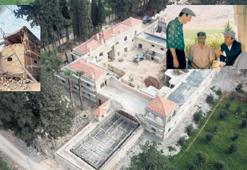 Kibar Feyzo’nun çekildiği tarihi konak da hasar aldı