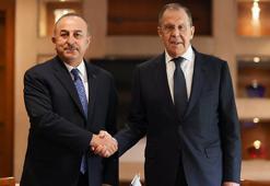 Çavuşoğlu, Rus mevkidaşı Lavrov ile görüştü