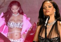 Rihanna büyüyen karnıyla Oscar partisine katıldı! Aksesuarının değeri dudak uçuklattı