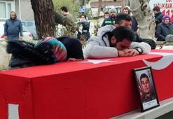 Kalp krizinden hayatını kaybeden sözleşmeli er, toprağa verildi