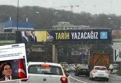 İstanbul'daki pankart Yunanistan'da ses getirdi!