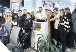 Öğrencilerden Milliyet’e ziyaret