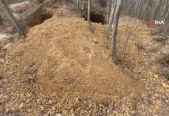 Define avcıları köyü köstebek yuvasına çevirdi