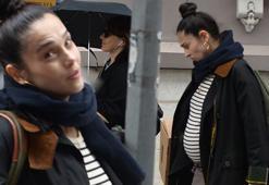 Funda Eryiğit'in karnı burnunda! Bebeği için alışverişe çıktı