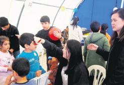 Mesafeleri aşıp desteğe geldiler