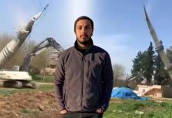 Kontrollü minare yıkımı faciayla son buldu: 1 ölü