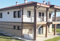 Afet köyleri inşa edildi