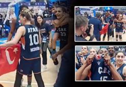 Çekya'da skandal: Türk bayraklı sevince izin vermediler! FIBA'dan açıklama