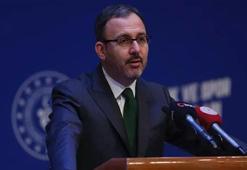 Bakan Kasapoğlu'ndan Fenerbahçe Kulübü için tebrik mesajı