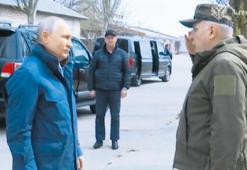 Putin işgal bölgesinde!