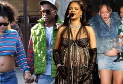 Rihanna kural bozmadı! İşte hamilelik stili