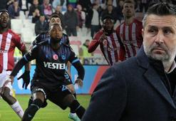 Nenad Bjelica ilk maçında Trabzonspor'da bir ilki yaşadı!