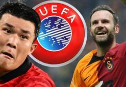 UEFA'da Juan Mata'lı toplantı öncesi Kim Min Jae görüşmesi