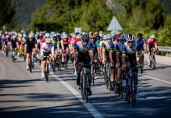 Gran Fondo Antalya yol bisikleti yarışında pedallar Kemer’de iyilik için döndü