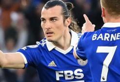 Çağlar Söyüncü gol attı, Leicester City beraberlikten kaçamadı